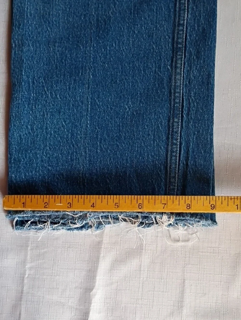 Abercrombie & Fitch The 90's Relaxed High Rise Straight Size 28 Blue Denim Jeans